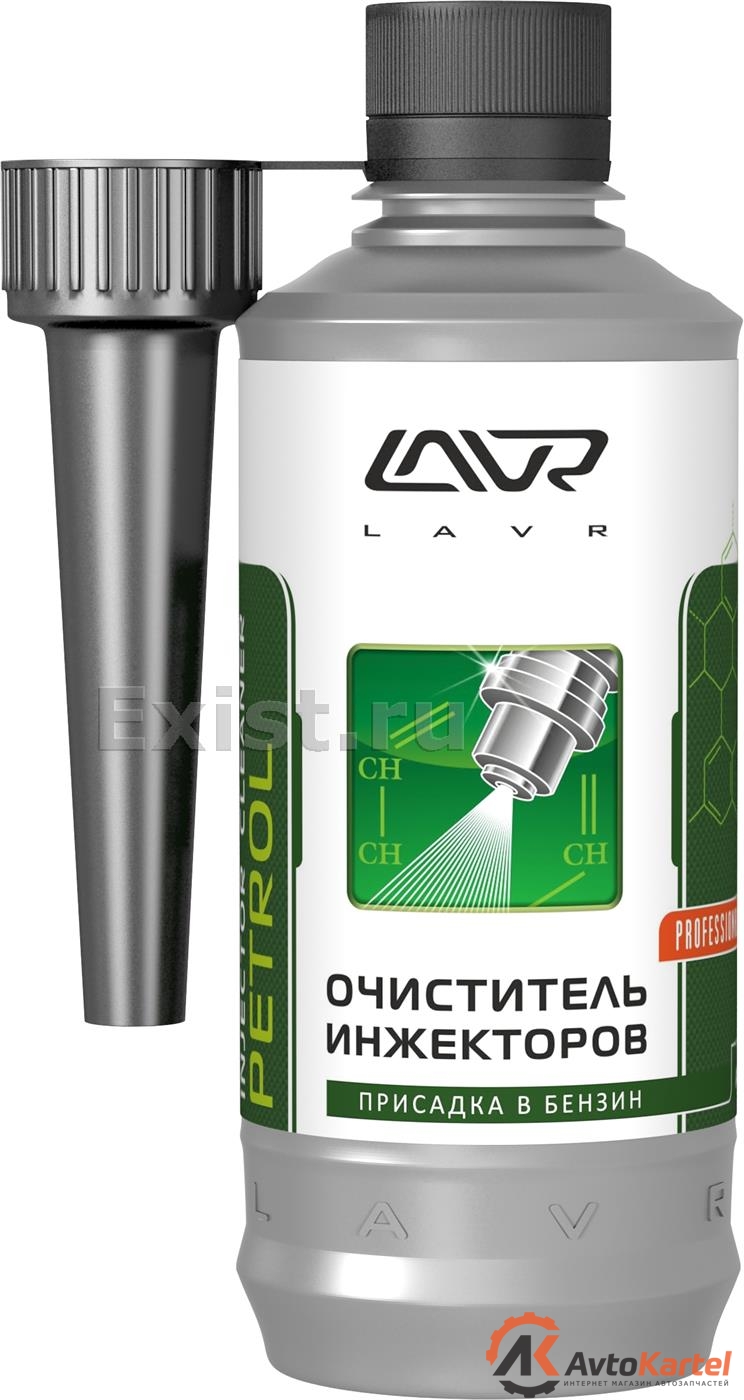 Очиститель инжекторов (присадка в бензин на 40-60л) LAVR Injector Cleaner Petrol 310мл